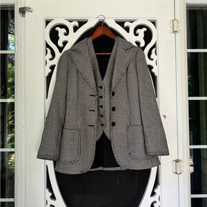 Wool blazer and jacket